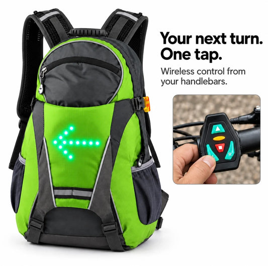 LumeTurn™ LED Signal Backpack